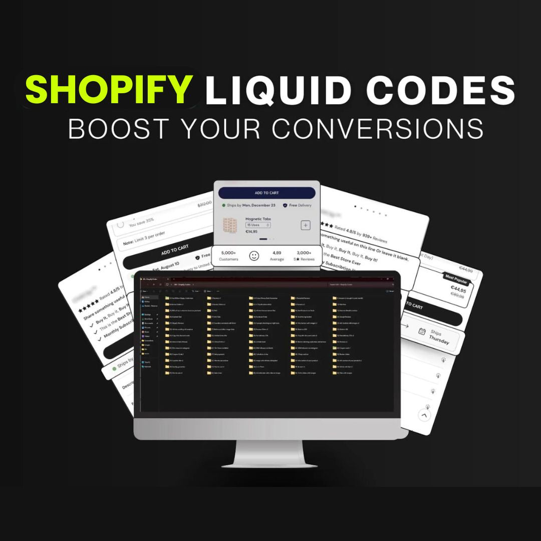 280+ Shopify Ultimate Liquid Codes